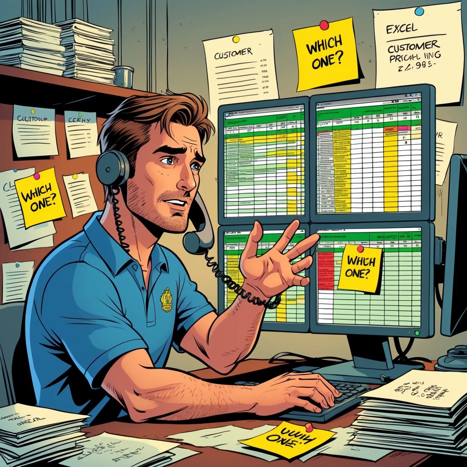 4 Excel-Listen, 3 Versionen, 1 falscher Preis — und der Wirt ist weg